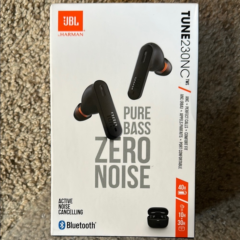 JBL Tune 230NC TWS Earbuds - Black